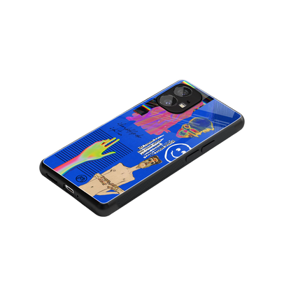 lip love back phone cover | glass case for nothing phone 1