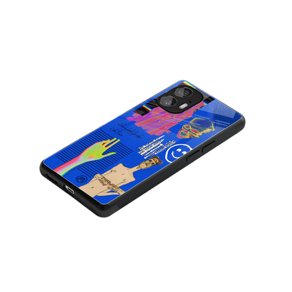 lip love back phone cover | glass case for nothing phone 2