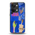 lip love back phone cover | glass case for oneplus nord 3