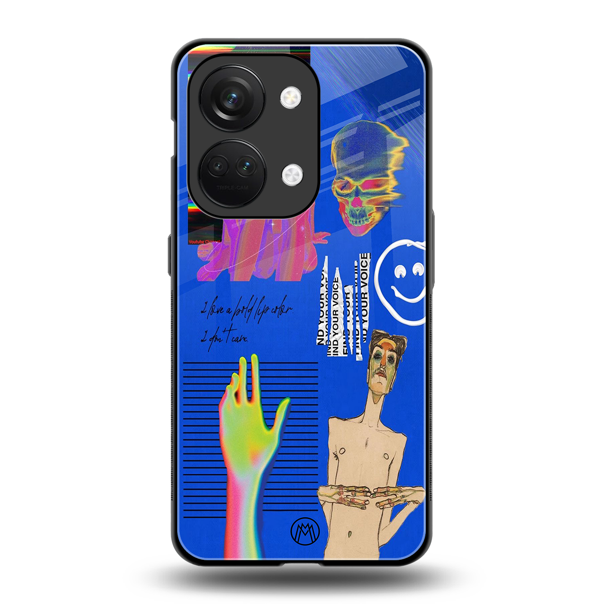 lip love back phone cover | glass case for oneplus nord 3