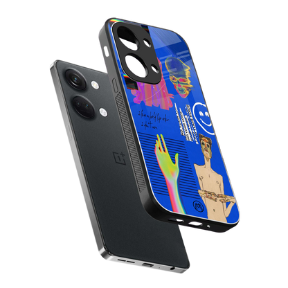 lip love back phone cover | glass case for oneplus nord 3