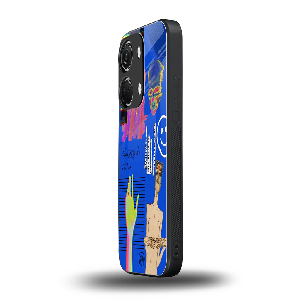 lip love back phone cover | glass case for oneplus nord 3
