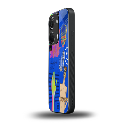 lip love back phone cover | glass case for oneplus nord 3