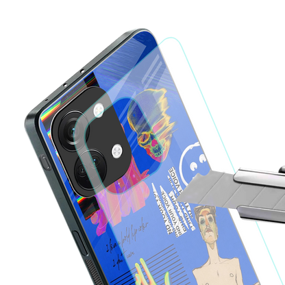lip love back phone cover | glass case for oneplus nord 3