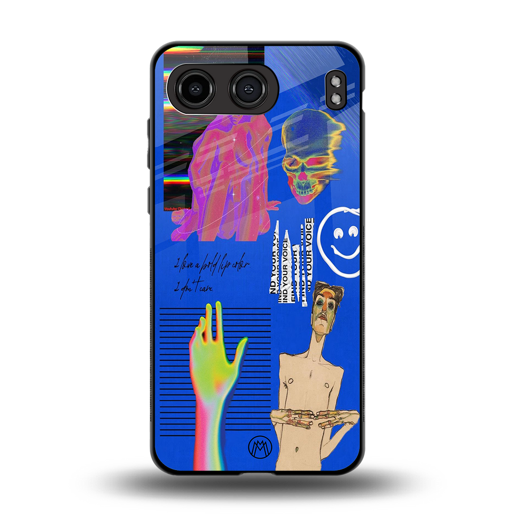 lip love back phone cover | glass case for oneplus nord 4