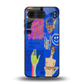 lip love back phone cover | glass case for oneplus nord 4