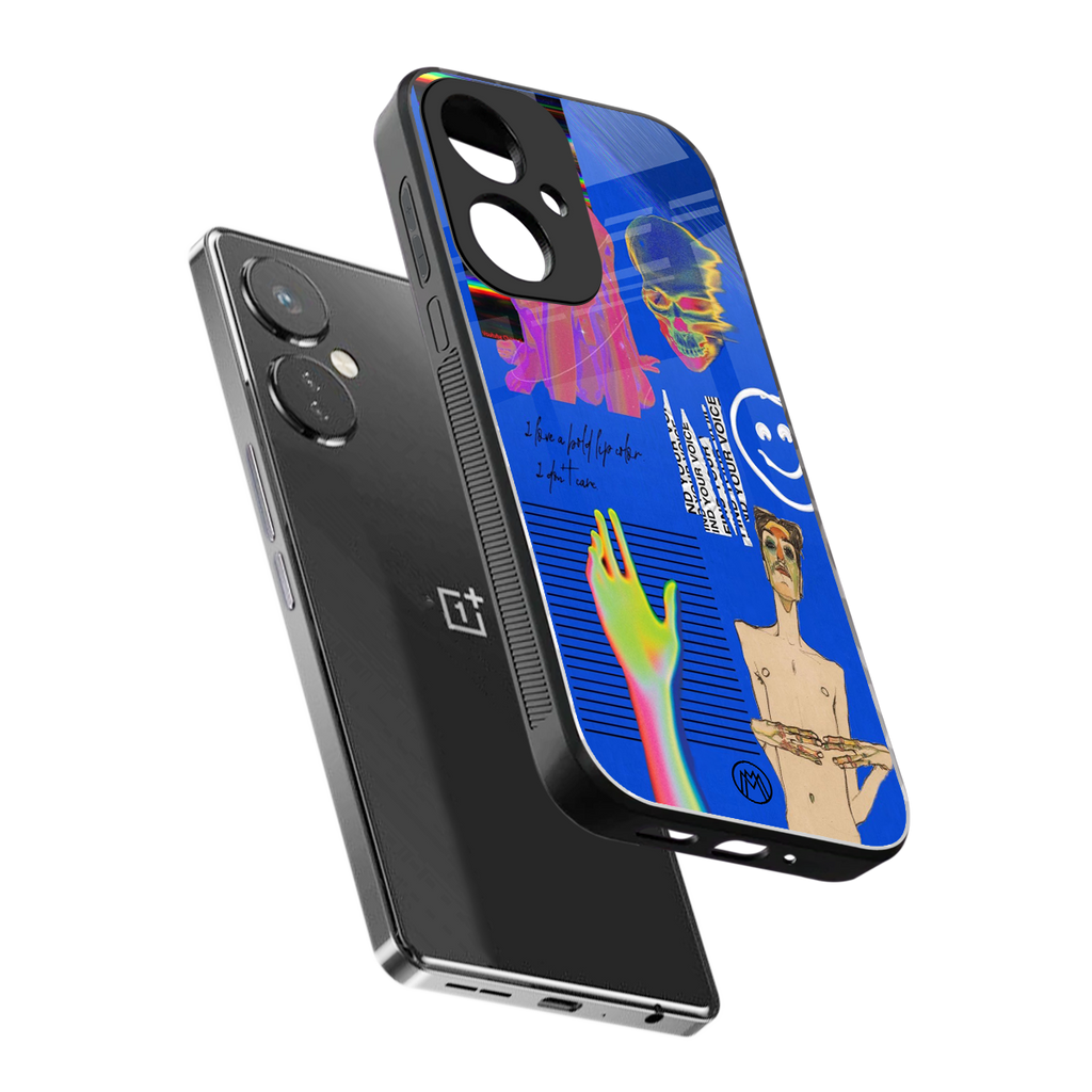 lip love back phone cover | glass case for oneplus nord ce 3