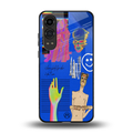 lip love back phone cover | glass case for oneplus nord ce 4 lite