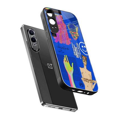 lip love back phone cover | glass case for oneplus nord ce 4 lite