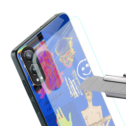 lip love back phone cover | glass case for oneplus nord ce 4 lite
