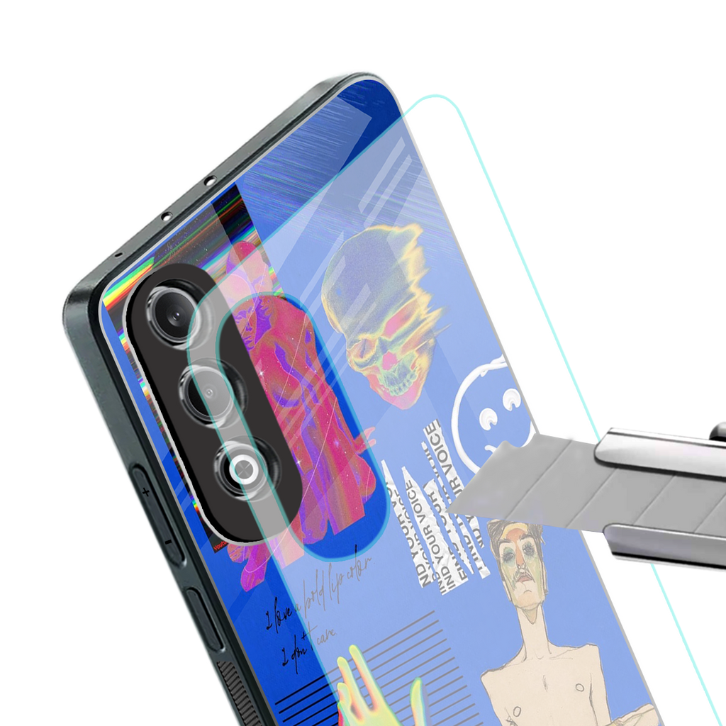lip love back phone cover | glass case for oneplus nord ce 4