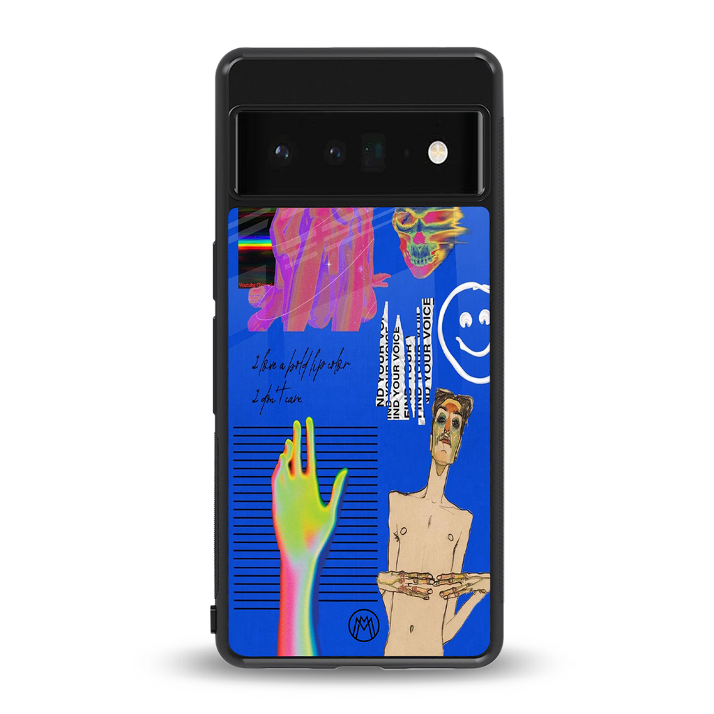 lip love back phone cover | glass case for google pixel 6 pro
