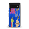 lip love back phone cover | glass case for Google Pixel 6A