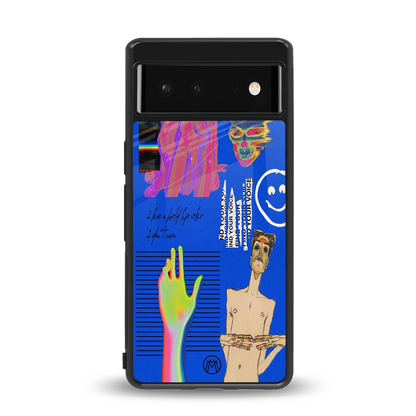 lip love back phone cover | glass case for Google Pixel 6A
