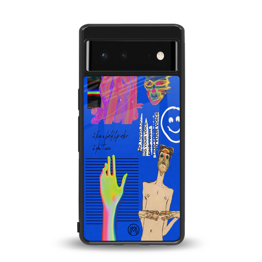 lip love back phone cover | glass case for Google Pixel 6A