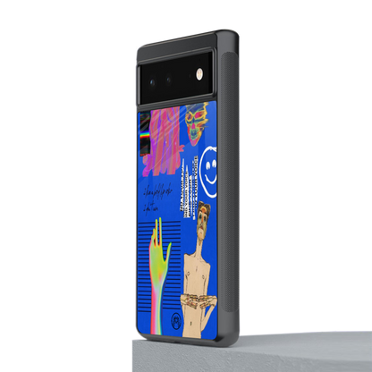 lip love back phone cover | glass case for Google Pixel 6A