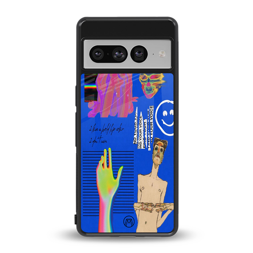 lip love back phone cover | glass case for google pixel 7 pro
