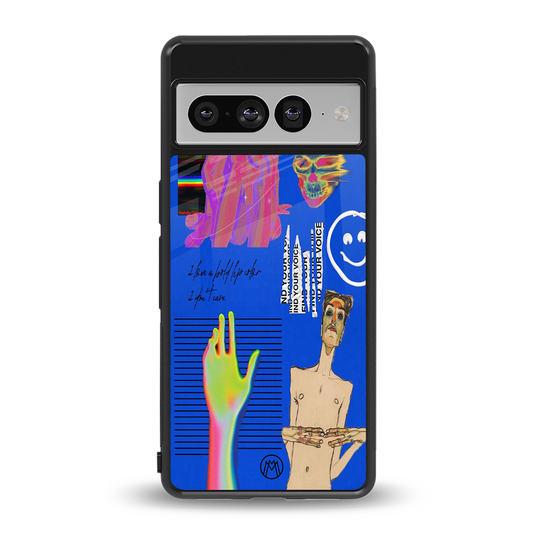 lip love back phone cover | glass case for google pixel 7 pro