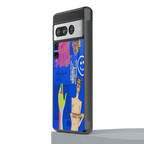 lip love back phone cover | glass case for google pixel 7 pro