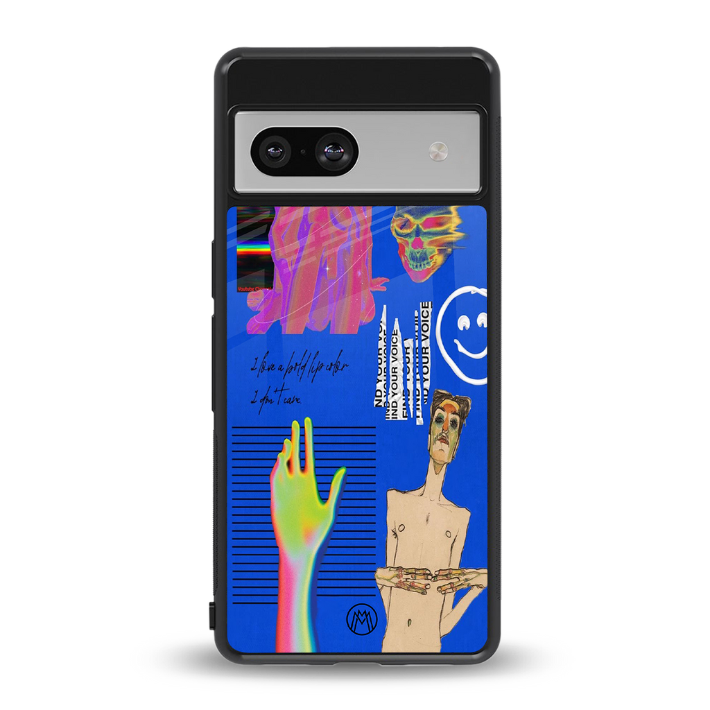 lip love back phone cover | glass case for Google Pixel 7