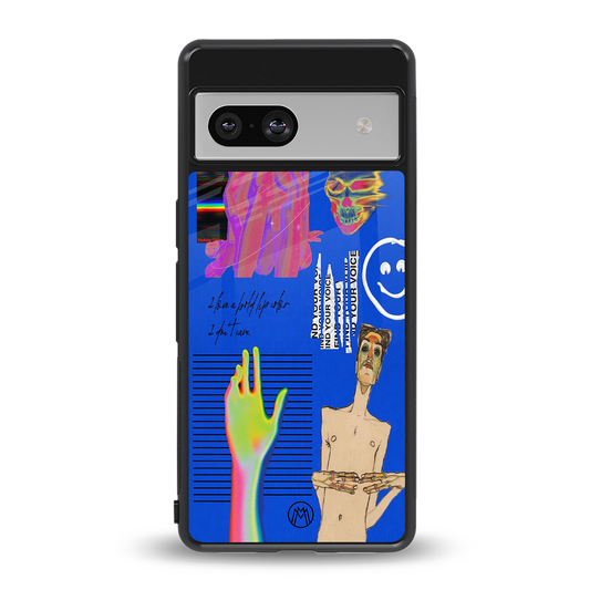 lip love back phone cover | glass case for Google Pixel 7