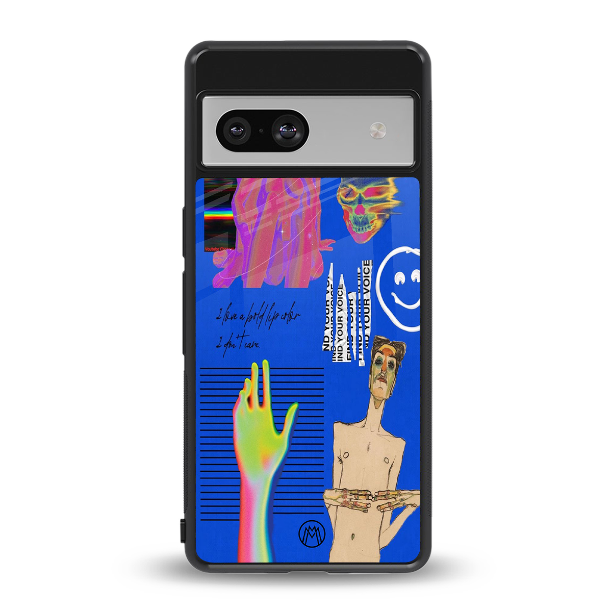 lip love back phone cover | glass case for Google Pixel 7A