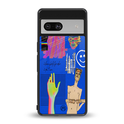 lip love back phone cover | glass case for Google Pixel 7A