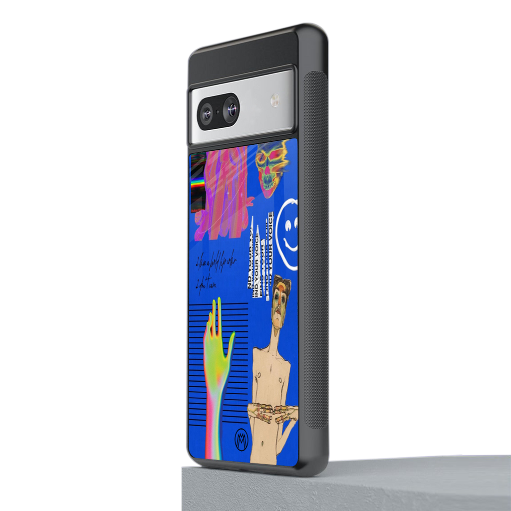 lip love back phone cover | glass case for Google Pixel 7