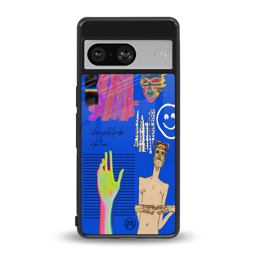lip love back phone cover | glass case for Google Pixel 8