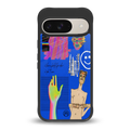 lip love back phone cover | glass case for google pixel 9