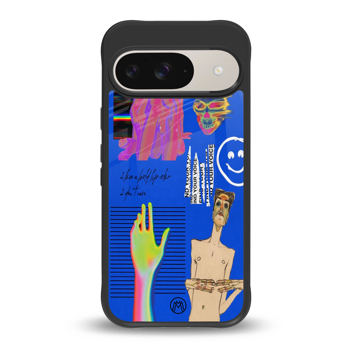 lip love back phone cover | glass case for google pixel 9