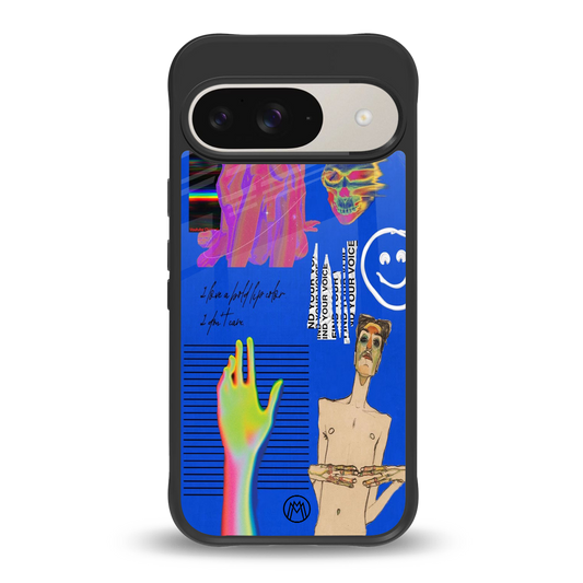 lip love back phone cover | glass case for google pixel 9