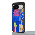lip love back phone cover | glass case for google pixel 9