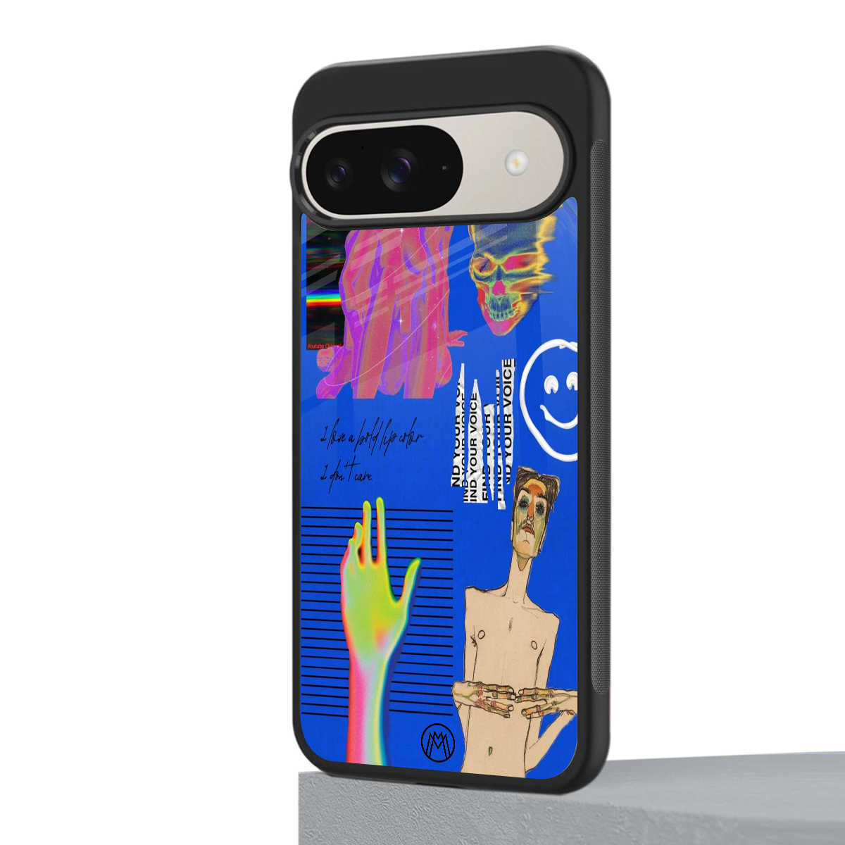 lip love back phone cover | glass case for google pixel 9