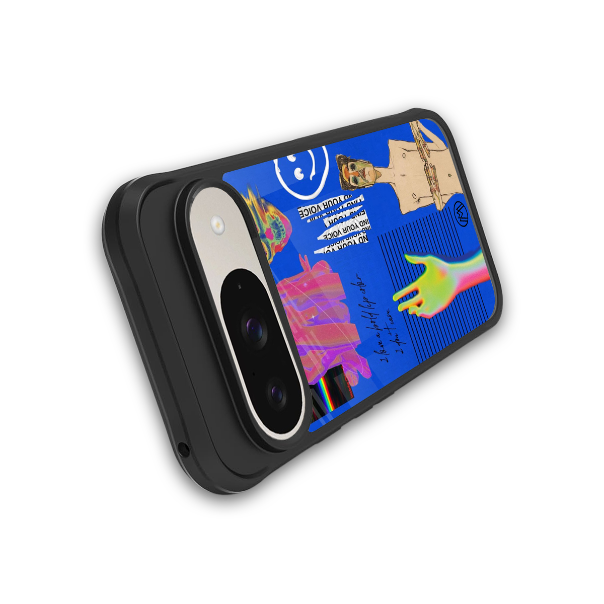 lip love back phone cover | glass case for google pixel 9