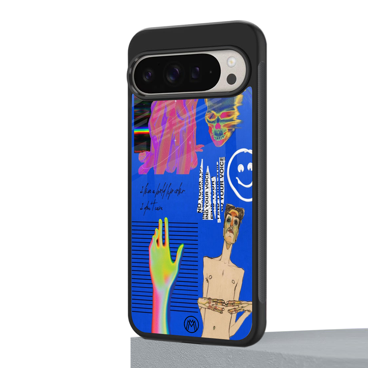 lip love back phone cover | glass case for google pixel 9 pro xl