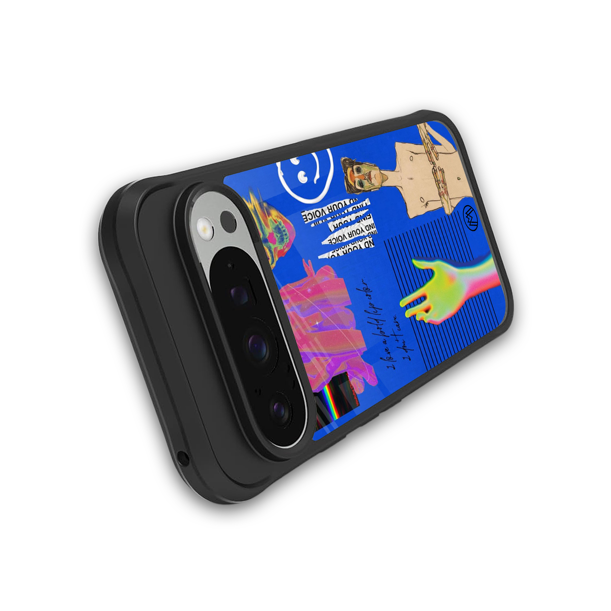 lip love back phone cover | glass case for google pixel 9 pro xl