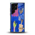 lip love back phone cover | glass case for samsung galaxy s23 ultra