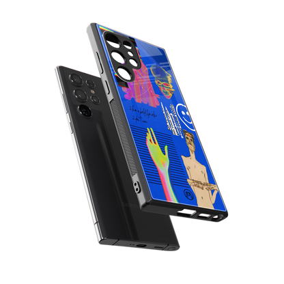 lip love back phone cover | glass case for samsung galaxy s23 ultra