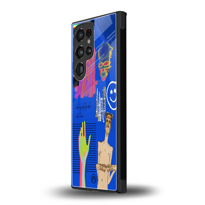 lip love back phone cover | glass case for samsung galaxy s23 ultra