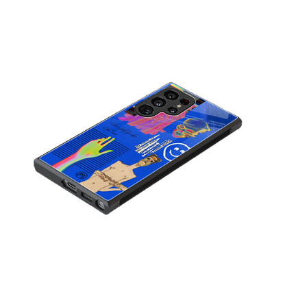 lip love back phone cover | glass case for samsung galaxy s24 ultra