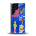 lip love back phone cover | glass case for samsung galaxy s25 ultra