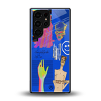 lip love back phone cover | glass case for samsung galaxy s25 ultra