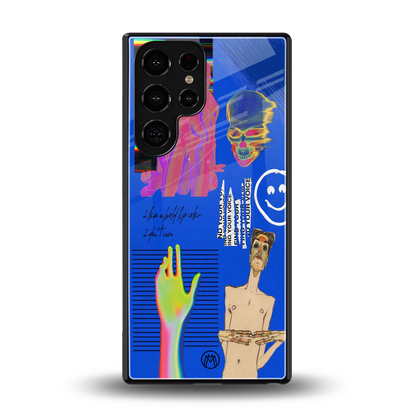 lip love back phone cover | glass case for samsung galaxy s25 ultra