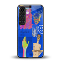lip love back phone cover | glass case for samsung galaxy s25