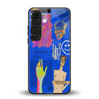 lip love back phone cover | glass case for samsung galaxy s24 plus