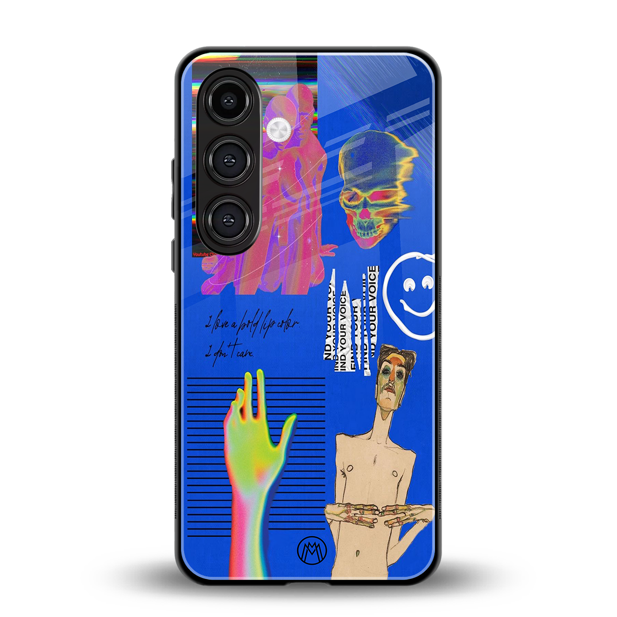 lip love back phone cover | glass case for samsung galaxy s24 fe