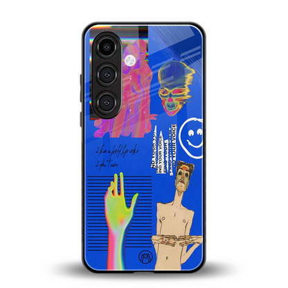 lip love back phone cover | glass case for samsung galaxy s23 plus