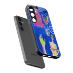 lip love back phone cover | glass case for samsung galaxy s24 fe