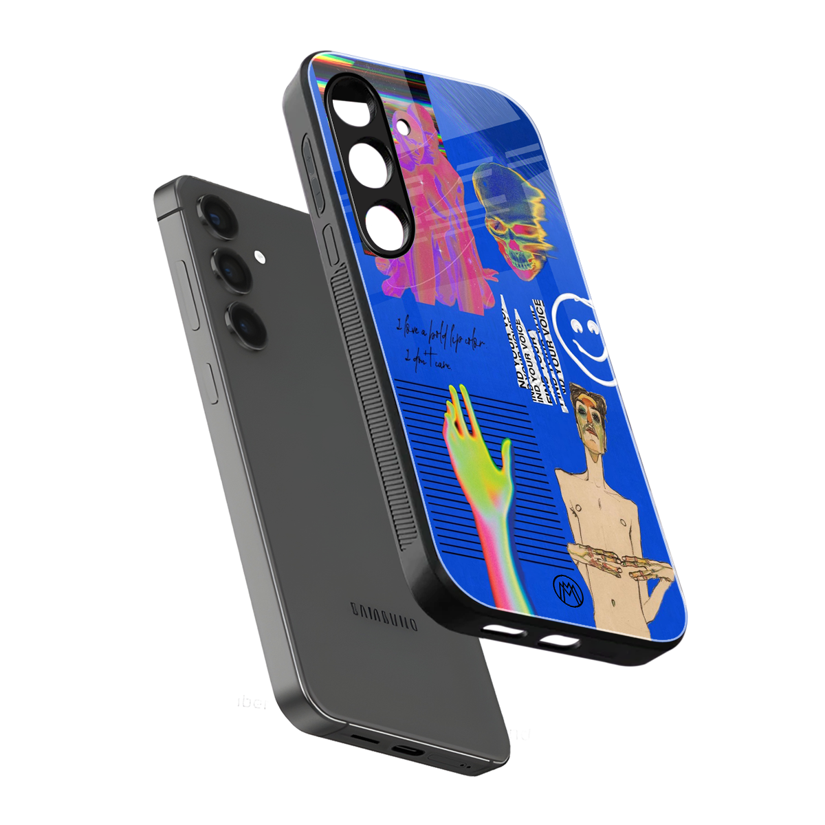 lip love back phone cover | glass case for samsung galaxy s24 plus